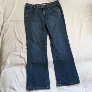 Womens Lee Denim Blue Jeans Size 9/10P